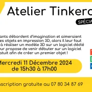 Atelier Tinkercad spécial enfant