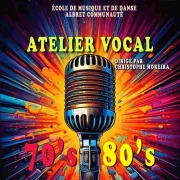 Atelier vocal 70's / 80's de l'école de musique de l'Albret