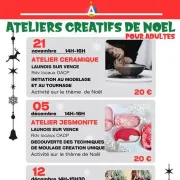 Ateliers créatifs de Noël - adultes