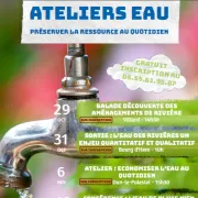 Ateliers eau : économiser l'eau au quotidien