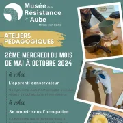 Ateliers pédagogiques au Musée de la Résistance de l\'Aube