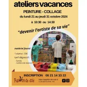 Ateliers vacances : devenir l'artiste de sa vie