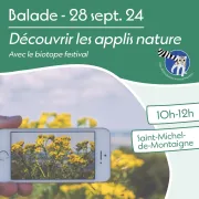 Atlas de la Biodiversité | Balade numérique : Découvrir les applis nature