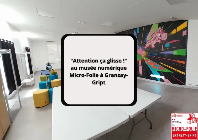 Attention ça glisse ! au musée numérique Micro-Folie à Granzay-Gript