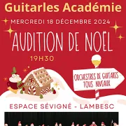 Audition de Noël de Guitarles Académie