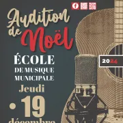 Audition de Noël de l'Ecole de Musique Municipale