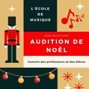 Audition De Noel Par L'Ecole De Musique