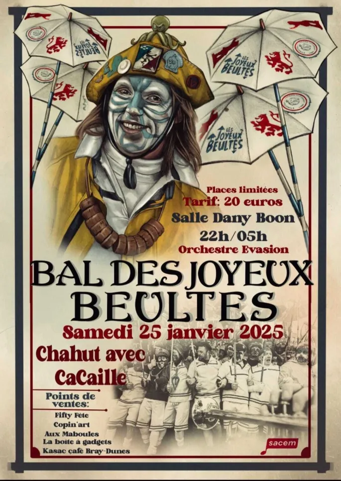 L'affiche du Bal des Joyeux Beultes 2025