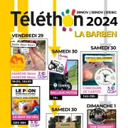 Balade à moto pour le Téléthon à La Barben