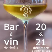 Bar à vin éphémère à la Maison Millière