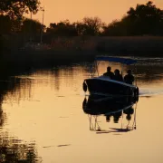 Bateau électrique sans permis : Sortie crépusculaire