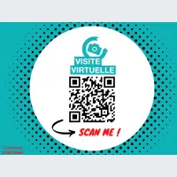 Visitez des appartements virtuellement grâce à ce QR code ! DR