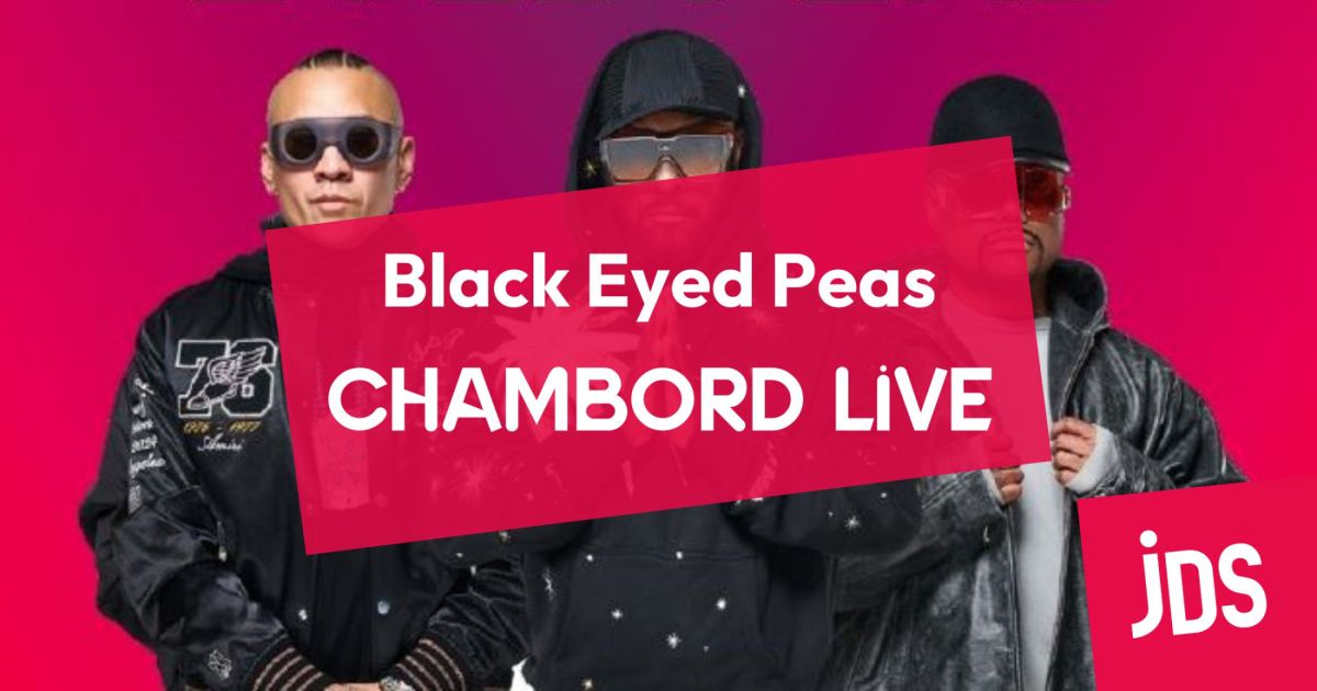 Concert Black Eyed Peas Chambord Live 2025 Château de Chambord