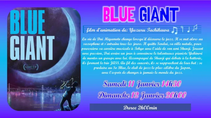 Blue Giant au cinéma Lumière