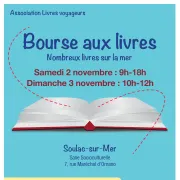 Bourse aux livres organisé par l'association Livres Voyageurs