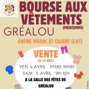 Bourse aux vêtements APE Gréalou