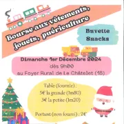 Bourse aux vêtements, jouets, puériculture