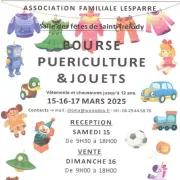 Bourse, jouets et puériculture