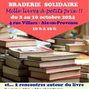 Braderie solidaire de livres