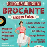 Brocante ambiance vintage