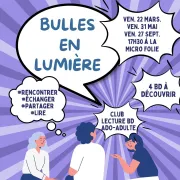 Bulles en lumières médiathèque C.L.B