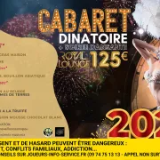 Cabaret Dinatoire St Sylvestre au Casino de Pau