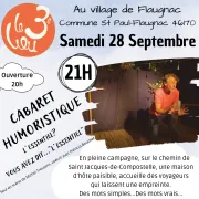 Cabaret humoristique au 3e Lieu