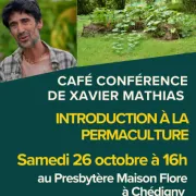 Café conférence : introduction à la permaculture