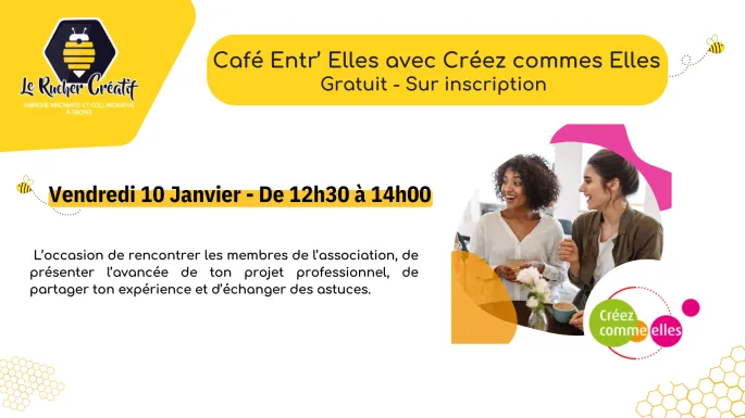 Café entr'Elles avec Créez comme elles