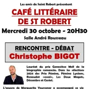 Café littéraire avec Christophe Bigot