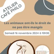 Café philo : les animaux ont-ils le droit de ne pas être mangés ?