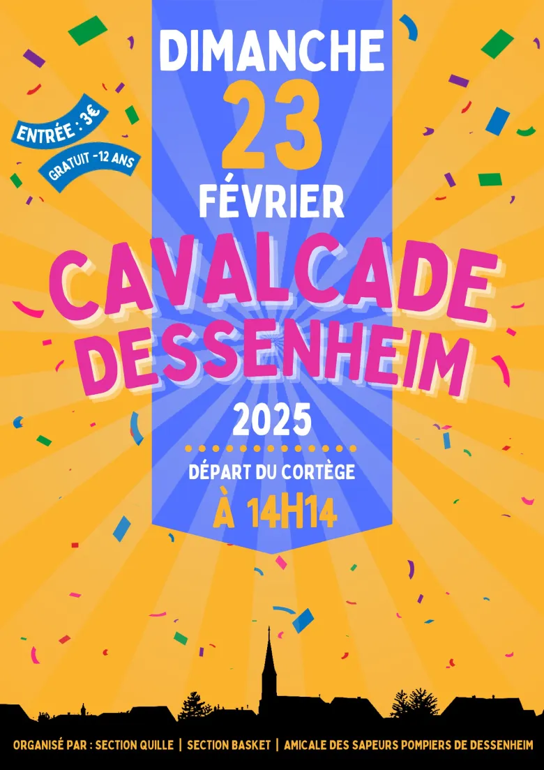 Le Carnaval de Dessenheim vous donne rendez-vous le 23 février 2025.