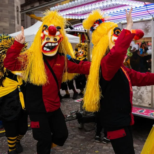 Le Carnaval de Mulhouse et ses costumes colorés