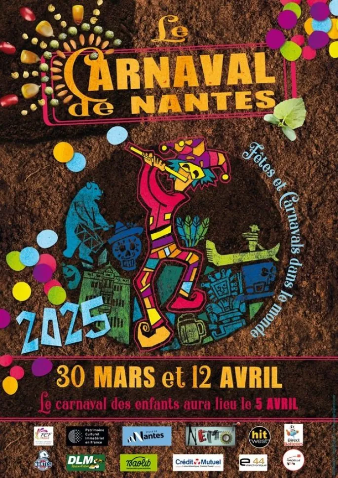 Le Carnaval de Nantes revient les 30 mars, 5 et 12 avril 2025 !