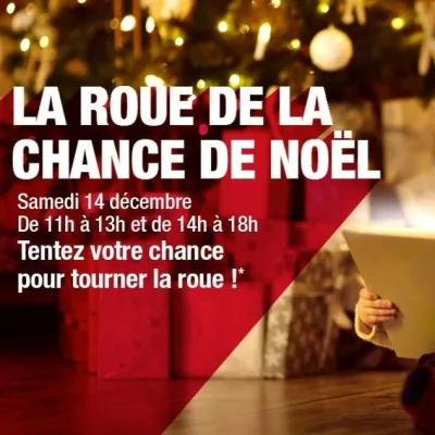 Venez tourner la Roue de la Chance de Noël 🎅🍀