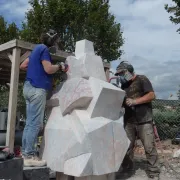 Caunes Fête Son Marbre : Symposium De Sculptures En Direct