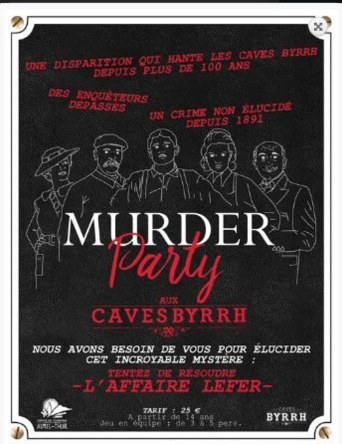 Caves Byrrh - Murder Party