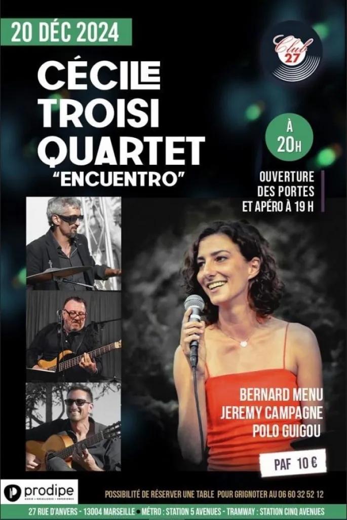 Cécile Troisi Quartet Encuentro