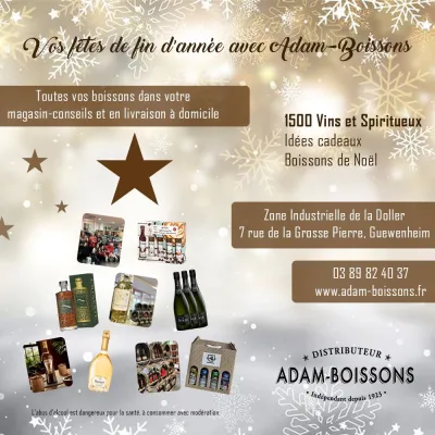 Les Fêtes prennent vie chez Adam-Boissons !