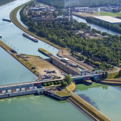 Centrale hydroélectrique EDF de Strasbourg