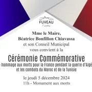 Cérémonie Commémorative - Hommage aux Morts pour la France