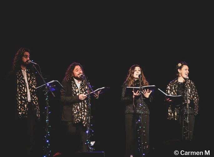 Chants de Noël par le quartet Make Christmas Great Again - Château d'Azay-le-Rideau