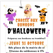 Chasse Aux Bonbons D'Halloween