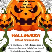 Chasse aux bonbons pour Halloween