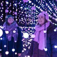 Les carillons du Christmas Garden (ici lors de l'édition 2022 à Stuttgart) &copy; Christmas Garden / Markus Burkhardt