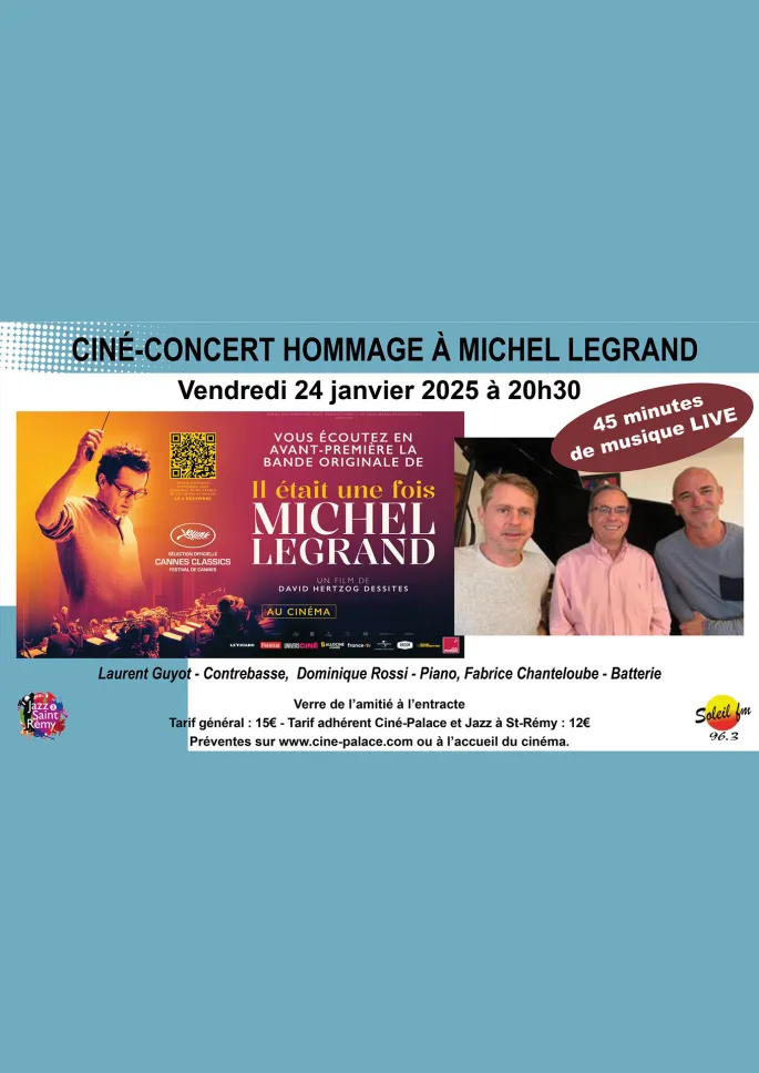 Ciné-concert : Hommage à Michel Legrand