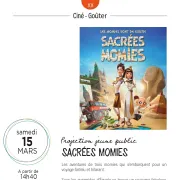 Ciné-goûter jeune public Sacrées momies