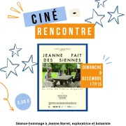 Ciné-rencontre Jeanne fait des siennes