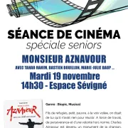 Ciné Seniors - Monsieur Aznavour