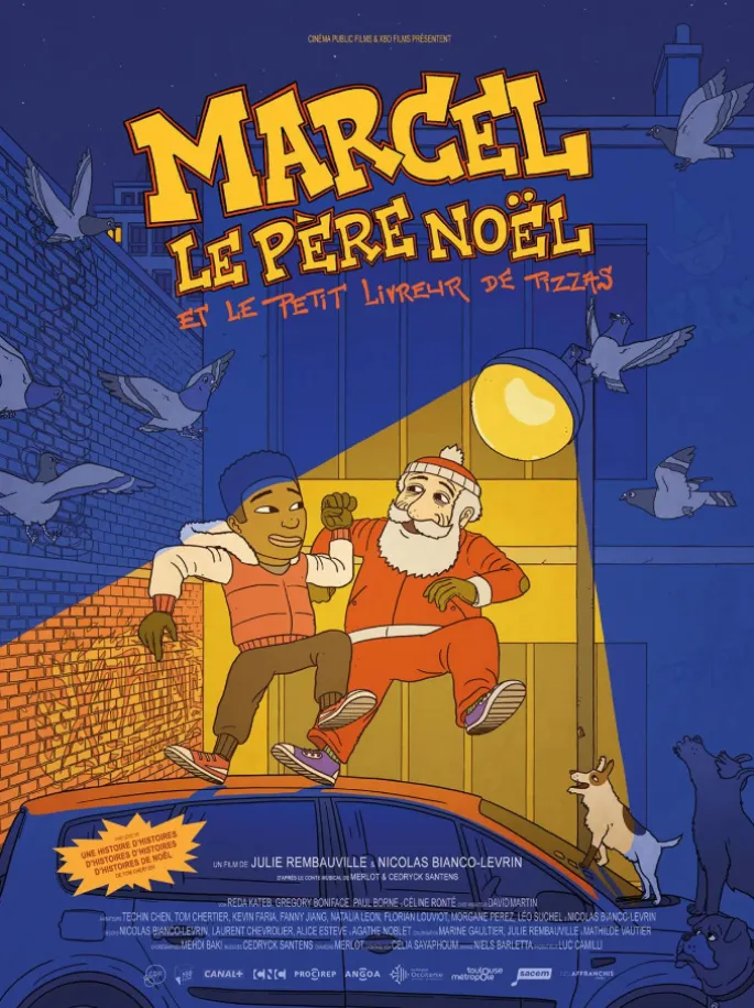 Cinéma Arudy : Marcel le père noël, et le petit livreur de pizza